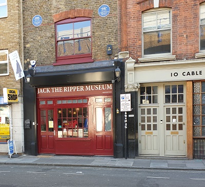 Jack the Ripper-Museum - klein und unscheinbar